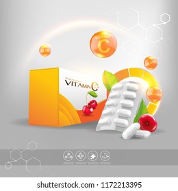 Supplements or Nutritional Vitamins Extraction Background Healthcare and Medical, or Skin Care Products.