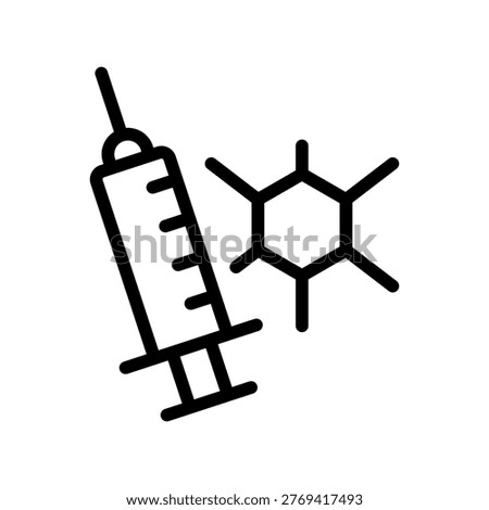 Supplements and Vitamins Line Icon for Nutrition, Capsules, Pills, Protein, Wellness and Dietary Health Concept Outline Vector Illustration