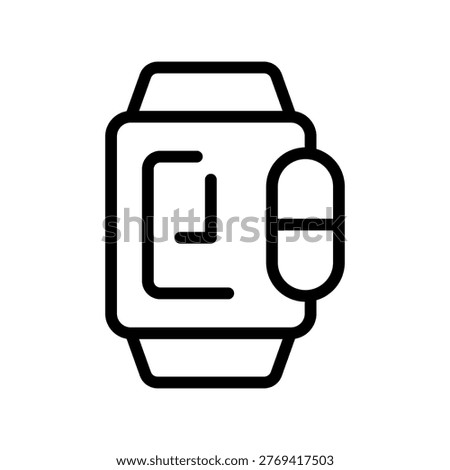 Supplements and Vitamins Line Icon for Nutrition, Capsules, Pills, Protein, Wellness and Dietary Health Concept Outline Vector Illustration