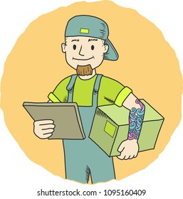 Supplier. courier. carrier