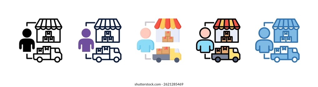 Supplier Icon Element For Design