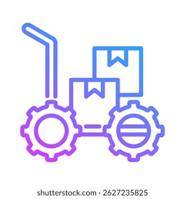Elemento del icono del proveedor para el diseño