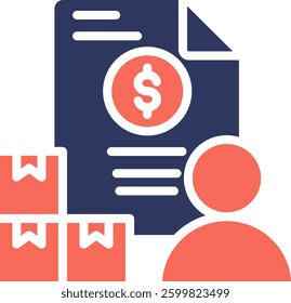 Supplier Icon Element For Design And Vector