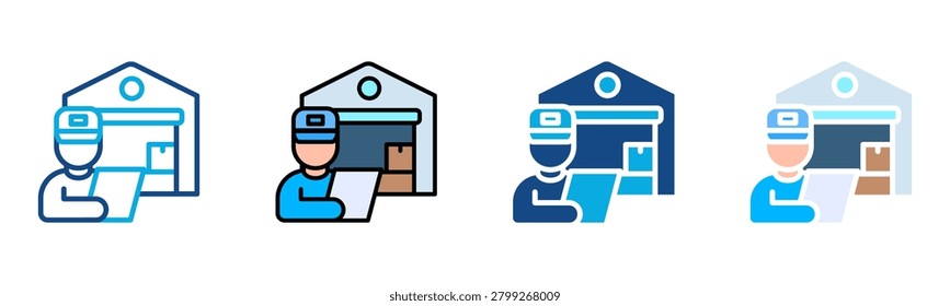 Supplier Icon Multiple Style Collection