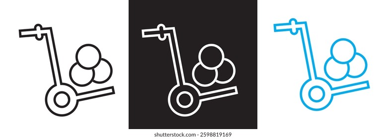 Supplier icon.  Vector illustration. isolated on white and black background. EPS 10 