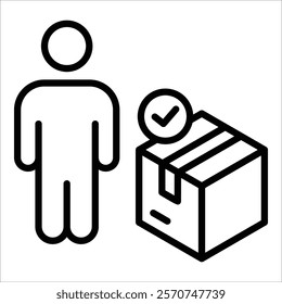 Supplier Management Icon Element For Design
