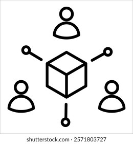 Supplier Reliability Icon Element For Design