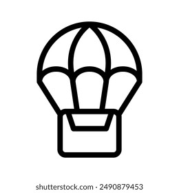 supplies line icon illustration vector graphic. Simple element illustration vector graphic, suitable for app, websites, and presentations isolated on white background