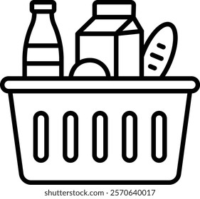 Supplies vector icon. Can be used for printing, mobile and web applications.