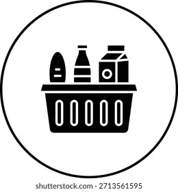 Supplies vector icon. Can be used for printing, mobile and web applications.