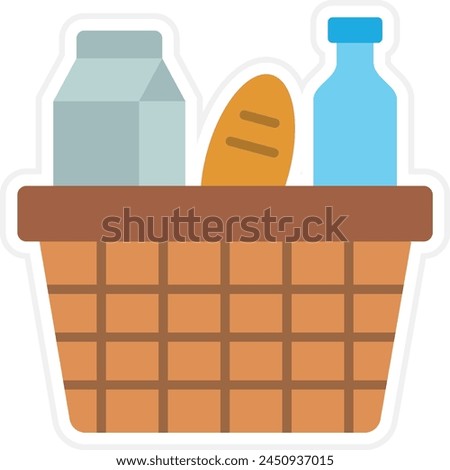 Supplies vector icon. Can be used for printing, mobile and web applications.