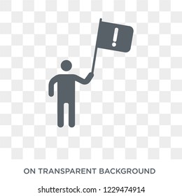 Supply and demand icon. Trendy flat vector Supply and demand icon on transparent background from business   collection. 