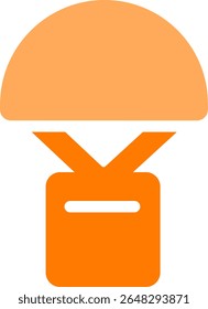 Diseño de estilo de doble tono de icono de gota de suministro