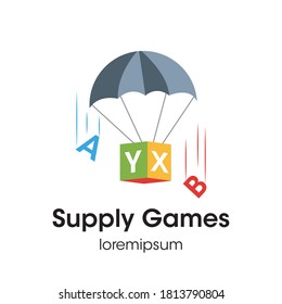 Supply Games logo or symbol template design