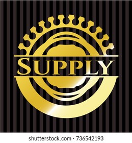 Supply gold emblem
