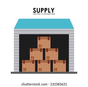 supply graphic design , vector illustration