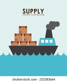 supply graphic design , vector illustration