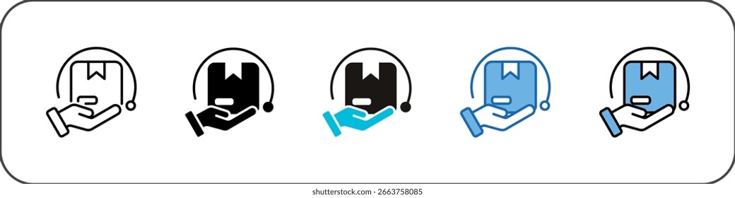 Supply Icon Pack Multistyle Illustration