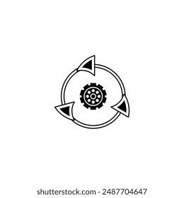 supply icon vector template illustration logo design