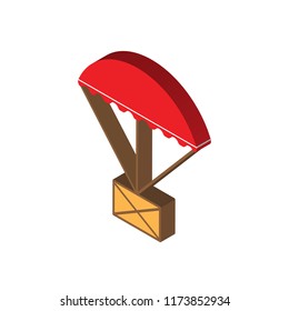 Supply isometric left top view 3D icon