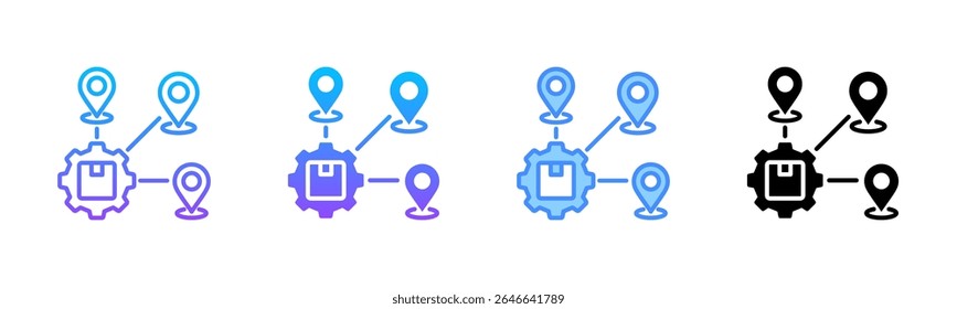 Supply Multi Style Icon Set