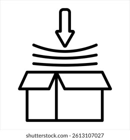 Supply Resilience Line Icon Vector Illustration