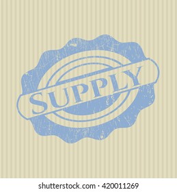 Supply rubber seal