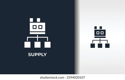 Supply Vector, Icon Or Logo Sign Isolated Symbol Illustration