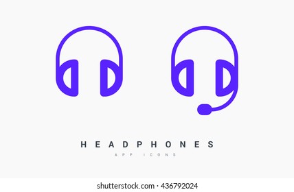Support accessories set of isolated minimal flat linear icons. Line vector icons for websites and mobile minimalistic flat design. Modern trend concept design style illustration symbol
