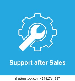 Support after sales Icon vector illustration