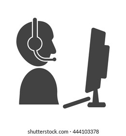Support Agent Working