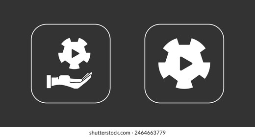 support button. help icon. Support, assistance, maintenance, faq symbol. Stock Icons - Vector illustration concept