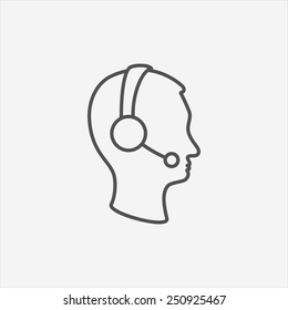 Support center icon.