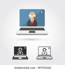 support center icon