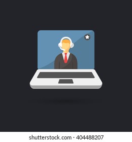 support center icon