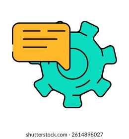 support communication line icon vector. support communication sign. isolated symbol illustration
