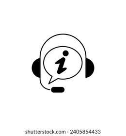 Support concept line icon. Simple element illustration. Support concept outline symbol design.