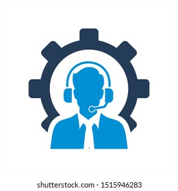 Support and Consultancy Icon Concept