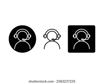 support customer service symbol design vector illustration isolated on transparent background