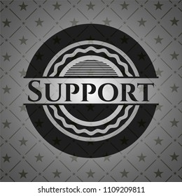 Support dark emblem. Retro
