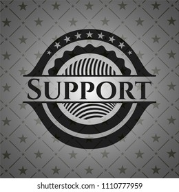  Support dark emblem. Retro