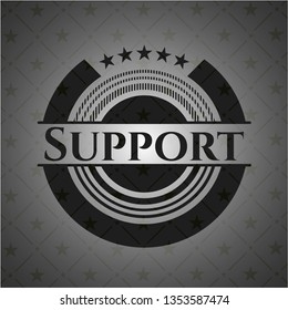 Support dark icon or emblem