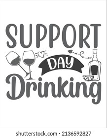 support day drinking quote letters