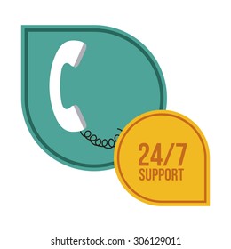 Support digital design, vector illustration eps 10