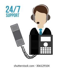 Support digital design, vector illustration eps 10