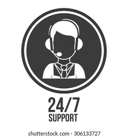 Support digital design, vector illustration eps 10