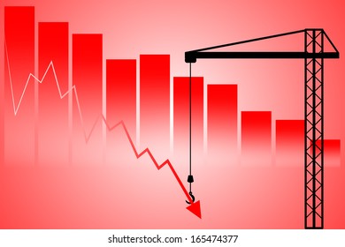 Support down stock market declines