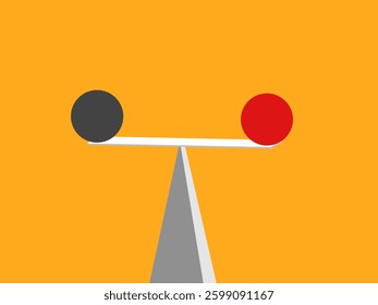 support each other, equality, spheres on equal balances