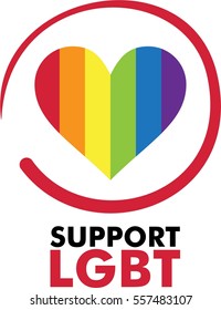 Support gay people, icon, symbol, flat, vector, set, line, sign