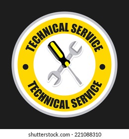 support graphic design , vector illustration